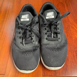 Nike free runs, black, size 4.5Y